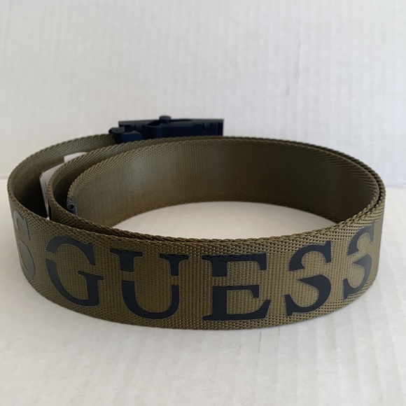 New GUESS Logo Belt SZ 32 - Picture 1 of 4